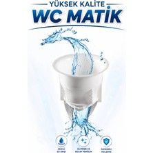 Alıç Wc Matik Otomatik Kapanan Alaturka Tuvalet Gider Kapağı | Koku ve Böcek Önleyici Yer Sifonu Kapağı | Esnek Kanatlı Gider Kapağı