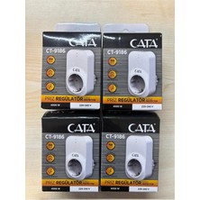Cata CT-9186 4 Adet Akım Korumalı Tekli Kablosuz Priz 4000 W Yıldırım Koruması ile Güvenli Kullanım