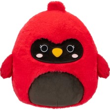 Squishmallows Fuzz-A-Mallows Kardinal Kuşu Cazlan 30 cm