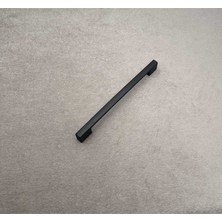 Koldoor Star Mat Siyah Mutfak Dolap Çekmece Köprü Kulpu 160 mm 192 mm (16 cm - 19,2 Cm) 2 Adet