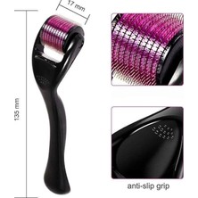 Salmore Mey Ithalat® 540 Iğneli Derma Roller 1mm Titanyum Uçlu Saç Kaş Serum Kullanımına Uygun