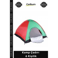 Carlburn #çadır Otomatik Kolay Kurulum Su Geçirmez Oxford Kumaş Geniş Ğ Orman Sahil Kamp Çadırı 6 Kişilik