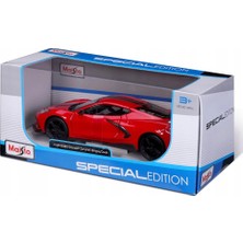 Maisto 1/24 2020 Chevrolet Corvette Stingray Coupe - Kırmızı