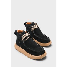 Capone Outfitters Edita Hakiki Nubuk Deri Konfor Kadın Bot