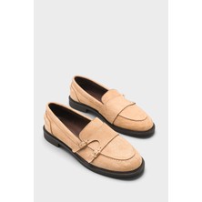Capone Outfitters Stephine Çift Tokalı Kadın Loafer Ayakkabı