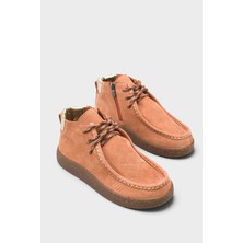 Capone Outfitters Cammy Hakiki Nubuk Deri Konfor Kadın Bot