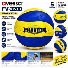 Avessa FV-3200 Phantom Profesyonel Voleybol Topu – 5 Numara - Dayanıklı Panel