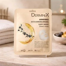 Kahveci Elektronik Store Yüz Bakım Kağıt Maske - Aktif Karbon + Zencefil