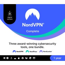 Nordvpn Complete 1 Yıl 10 Cihaz Dijital Lisans Anahtarı (Cd Key)