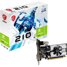 Kahveci Elektronik Store Geforce N210-1GD3/LP 1gb Ddr3 64BIT 1xvga 1xhdmı 1xdvı Ekran Kartı