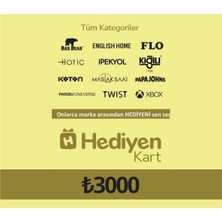Hediyen Kart All Access 3000 Tl Dijital Hediye Kartı (Gift Card)