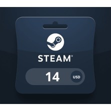 Steam 14 Usd Dijital Cüzdan Kodu (Gift Card) Tr
