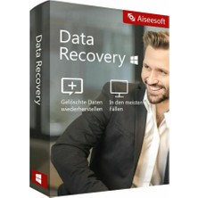 Aiseesoft Data Recovery Veri Kurtarma Yazılımı Lisans Anahtarı (1 Yıl / 1 Pc)