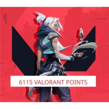 Riot Games Valorant 6115 Valorant Points Hediye Kartı (Gift Card)