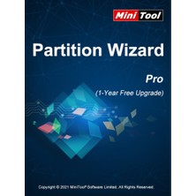 Minitool Partition Wizard Pro Yıllık Abonelik Anahtarı (1 Yıl / 1 Cihaz)