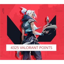 Riot Games Valorant 4325 Valorant Points Dijital Hediye Kartı (Gift Card)
