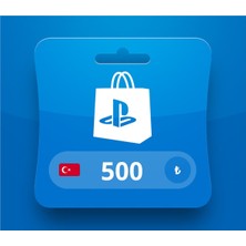 Playstation Network 500 Tl Hediye Kartı (Gift Card)