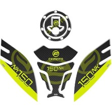 Moto Life N Coffee CF MOTO 150 NK 2016 - 2023 UYUMLU Tank Pad SET 004