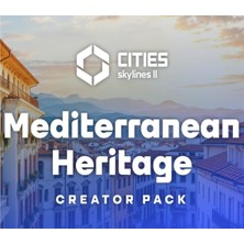 Steam Cities: Skylines Iı Mediterranean Heritage Creator Pack Dlc Dijital Kodu (Cd Key)