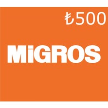 Migros 500 Tl Dijital Hediye Kartı (Gift Card)