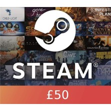 Steam 50 Gbp Global Dijital Hediye Kartı (Gift Card)