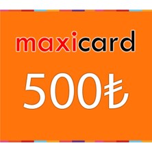 Maxicard 500 Tl Oyun Içi Bakiye Kodu (E-Pin Code)