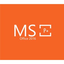 Ms Ofis 2016 Professional Plus Perakende Dijital Lisans Anahtarı (Retail Key)