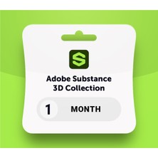 Adobe Substance 3D Collection 1 Aylık Abonelik Anahtarı