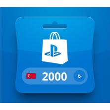 Playstation Network 2000 Tl Hediye Kartı (Psn Card)