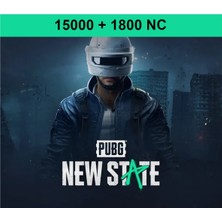 Pubg New State 15000 + 1800 Nc Galaxylink Kuponu (Voucher)
