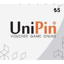 Unipin 5 Tl Oyun Kredisi Kupon Kodu (Voucher)