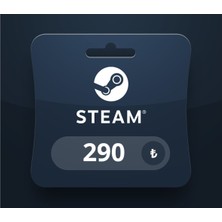 Pc Steam 290 Tl Cüzdan Hediye Kartı (Gift Card)