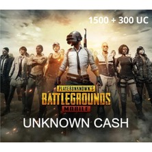 Pubg Mobile 1500 + 300 Uc Oyun Içi Para Kodu (Cd Key)