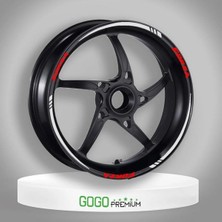 Gogo Premium Reflektör Beyaz Iv Honda Forza Uyumlu Jant Şeridi