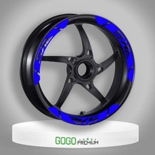 Gogo Premium Rks Uyumlu Mavi Geniş Jant Şeridi