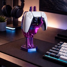 Magicland Robot El Tasarım Dekoratif Kol Tutucu - PS5 / PS4 / Xbox Uyumlu Joystick Standı
