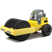 Maisto Fresh Metal Maisto Inşaat Araçları Street Roller Iş Makinası Sarı Metal Gövde