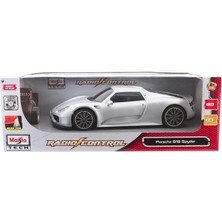Maisto Tech Porsche 918 Spyder Uzaktan Kumandalı Araba 1:14 Gri
