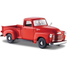 Maisto 1/25 1950 Chevrolet 3100 Pickup Model Araba Kırmızı
