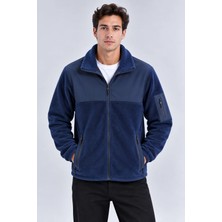 Parshey Erkek Softshell Polar Ceket Su Geçirmez Tam Fermuarlı Rahat Günlük Kullanım