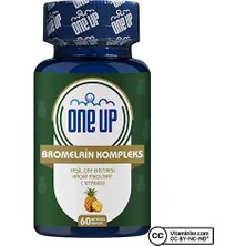 One Up Bromelain Kompleks 60 Kapsül