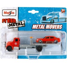 Maisto Fresh Metal Fmr Flatbed ve RV770 Taşıyıcı Tır