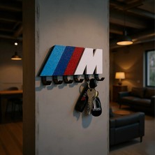 Magicland BMW M Temalı Anahtarlık Askısı - Dekoratif Duvar Anahtarlığı