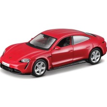 Maisto 1:64 Speed Icons - Porsche Taycan Turbo S Kırmızı