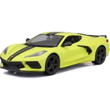 Maisto 1:24 2020 Chevrolet Corvette Stingray Coupe Z51 Sarı 31527-02
