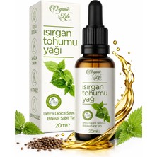 Organik Life Isırgan Tohumu Yağı – %100 Saf ve Soğuk Sıkım 20 ml