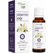 Organik Life %100 Doğal Yasemin Yağı 20 ml - Işıltı Veren Yaşlanma Karşıtı Yüz Bakım Yağı
