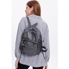 Celestial Collection Sofia Yıkama Deri 4 Bölmeli Sırt Çantası