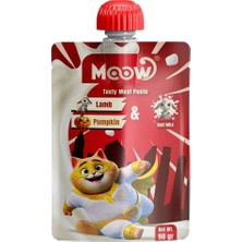 Colezium Moow Kuzu Etli ve Bal Kabaklı Keçi Sütlü Kedi Et Ezmesi 90 gr
