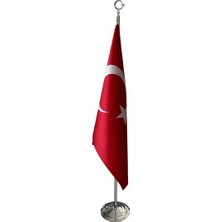 Panapole Makam Krom Bayrak Direği Takım ( Türk Bayrağı Dahildir)